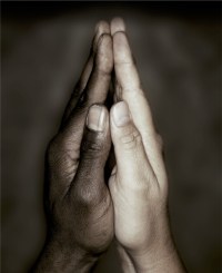 black-hand-white-hand-praying